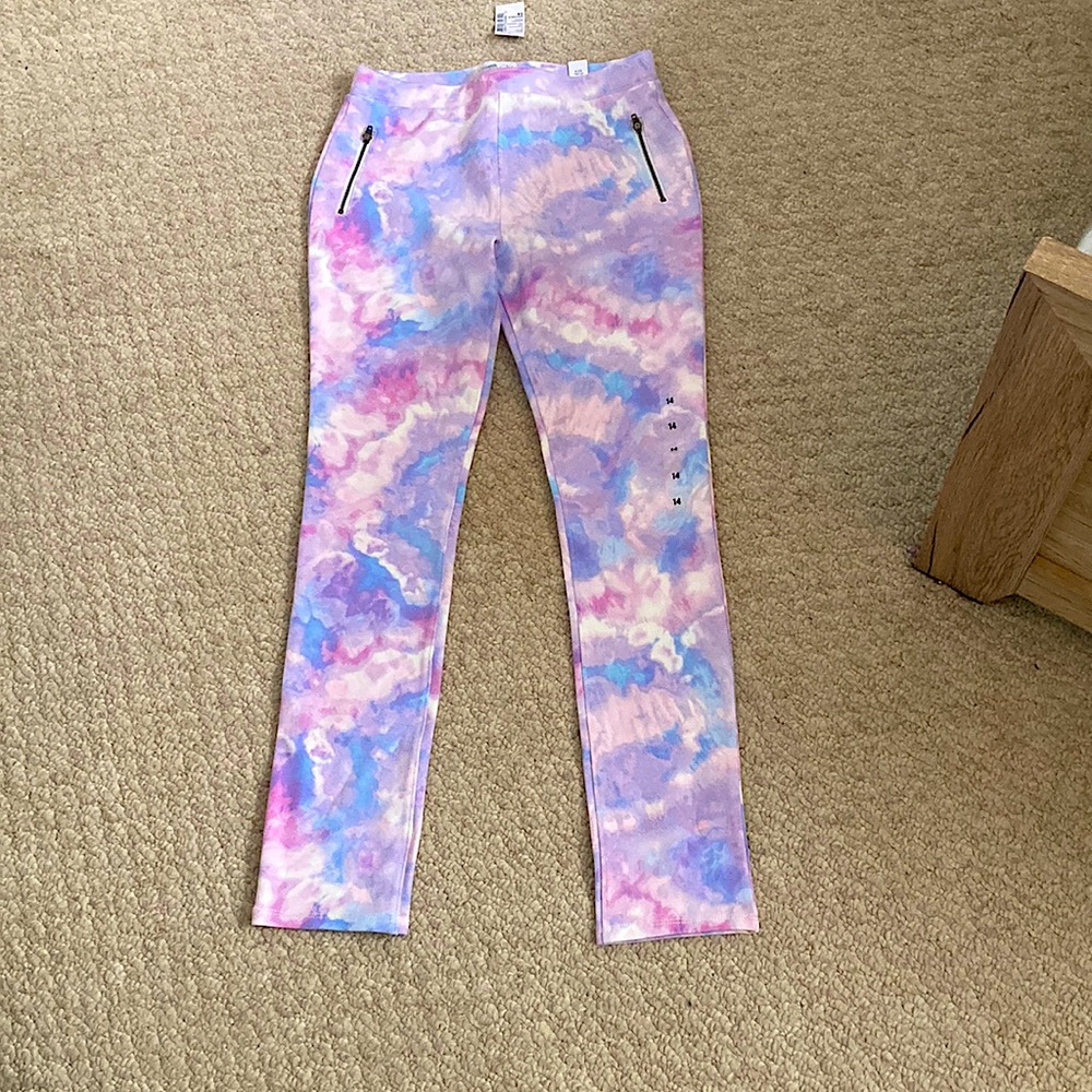 Light galaxy themed jeggings